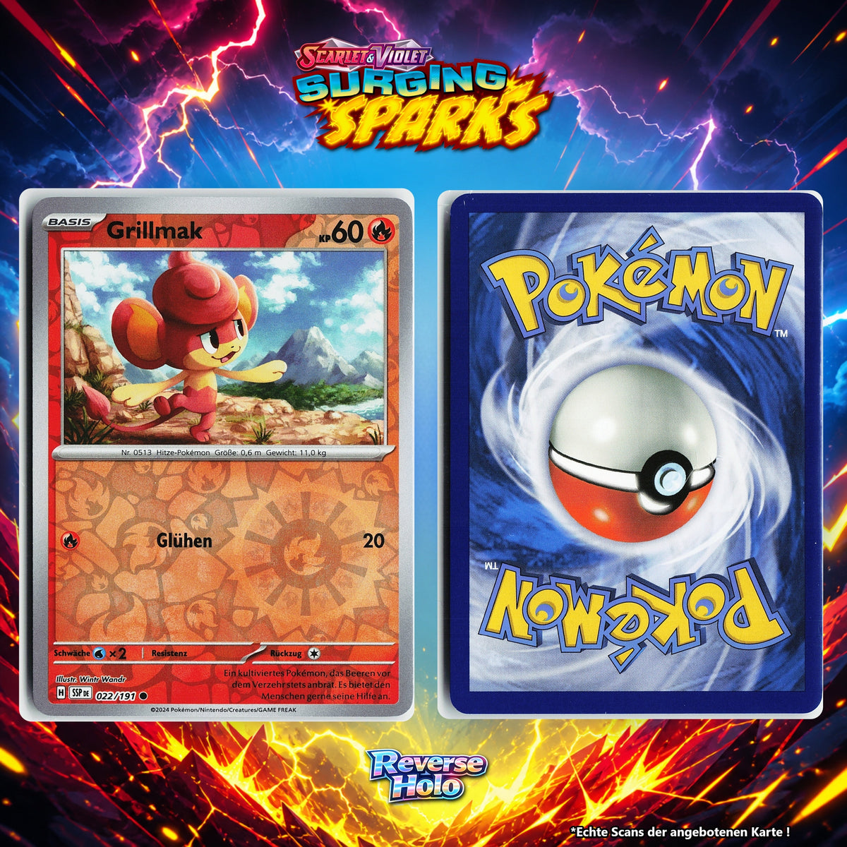 Grillmak Reverse Holo Energy-Pattern SSP 22/191