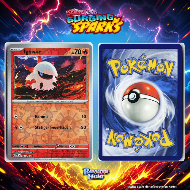 Ignivor Reverse Holo Energy-Pattern SSP 24/191