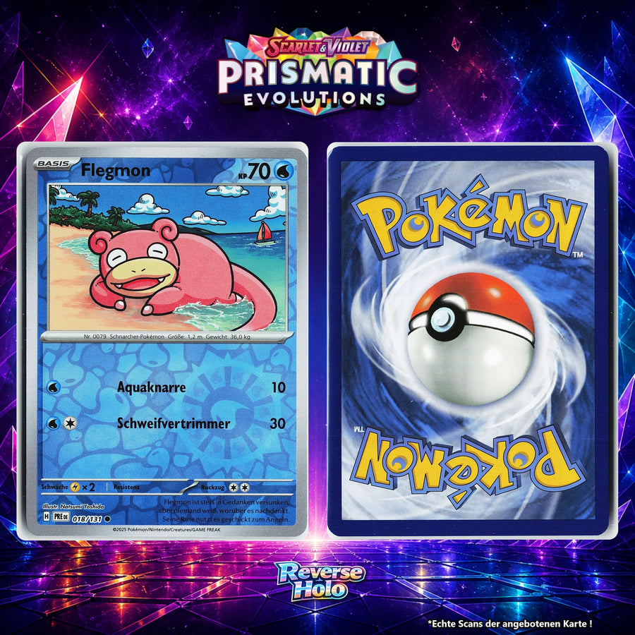 Flegmon Reverse Holo Energy-Pattern PRE 18/131
