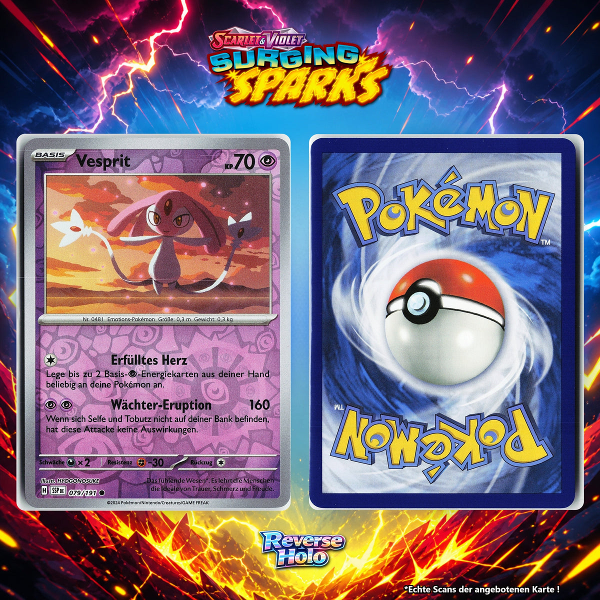 Vesprit Reverse Holo Energy-Pattern SSP 79/191