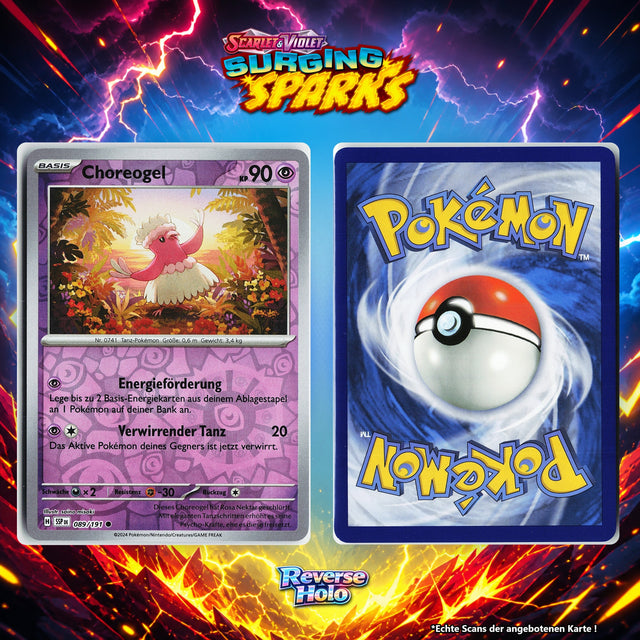 Choreogel Reverse Holo Energy-Pattern SSP 89/191