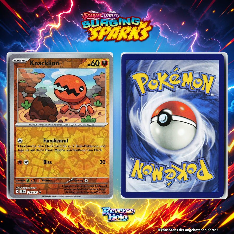Knacklion Reverse Holo Energy-Pattern SSP 104/191