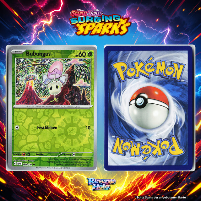 Bubungus Reverse Holo Energy-Pattern SSP 8/191