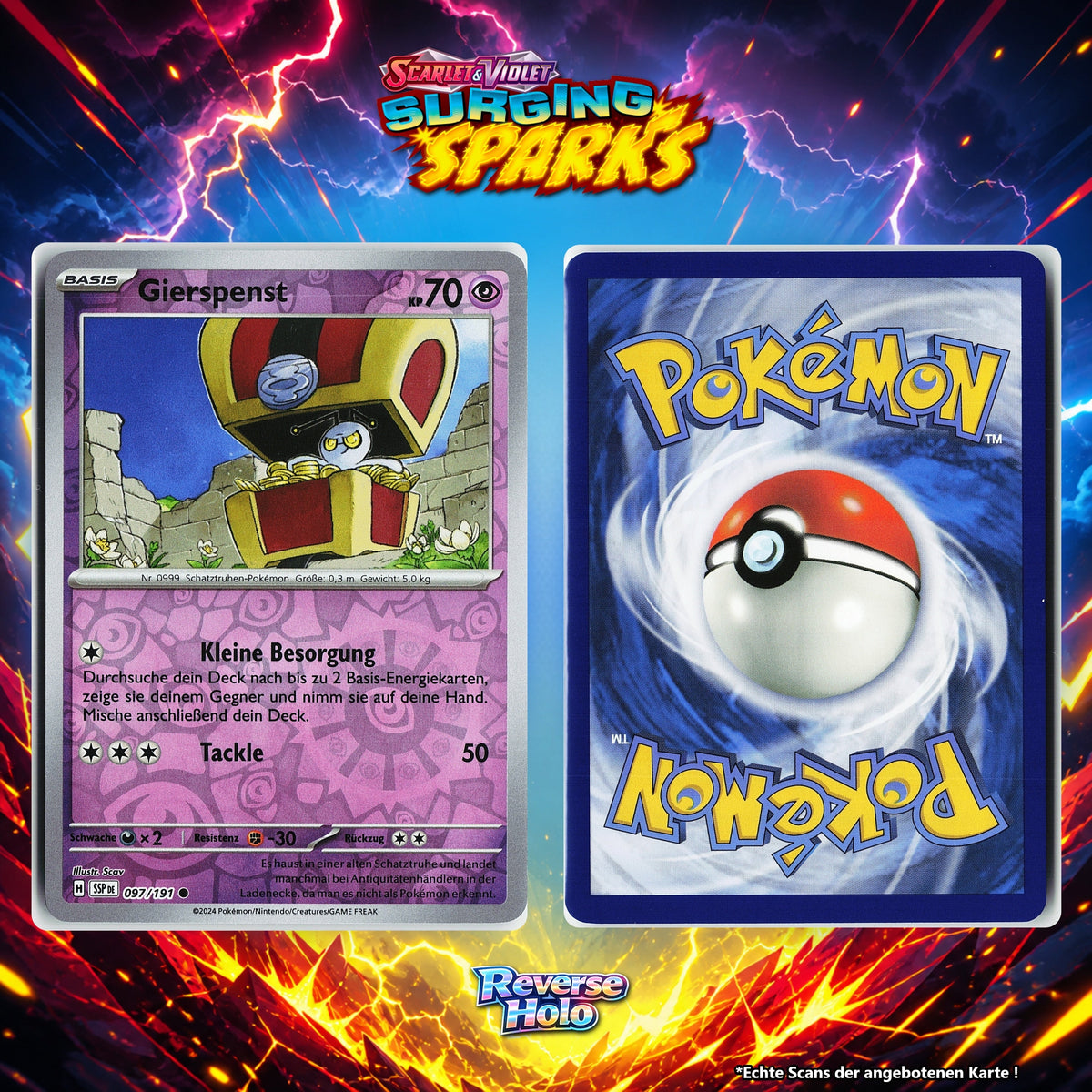 Gierspenst Reverse Holo Energy-Pattern SSP 97/191