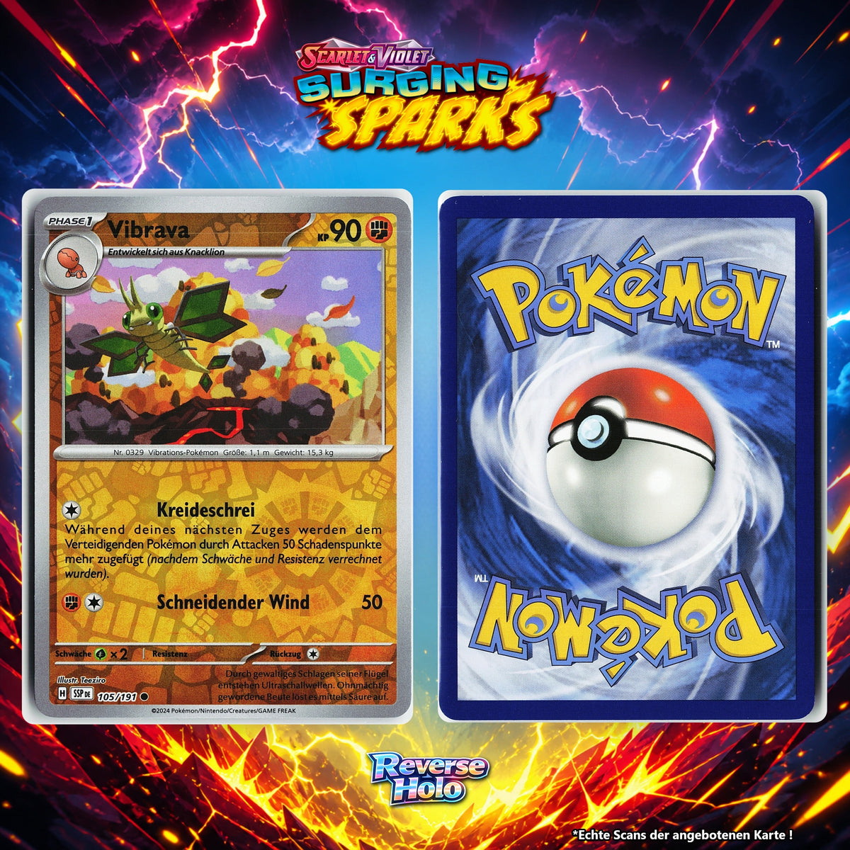Vibrava Reverse Holo Energy-Pattern SSP 105/191