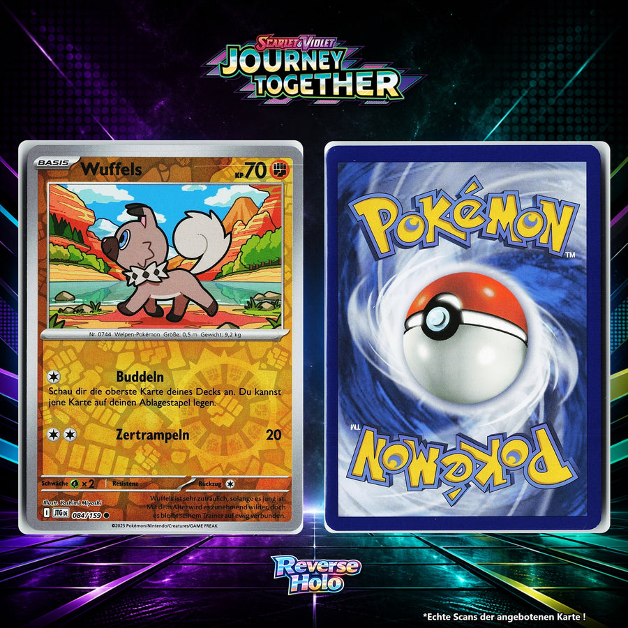 Wuffels Reverse Holo Energy-Pattern JTG 84/159