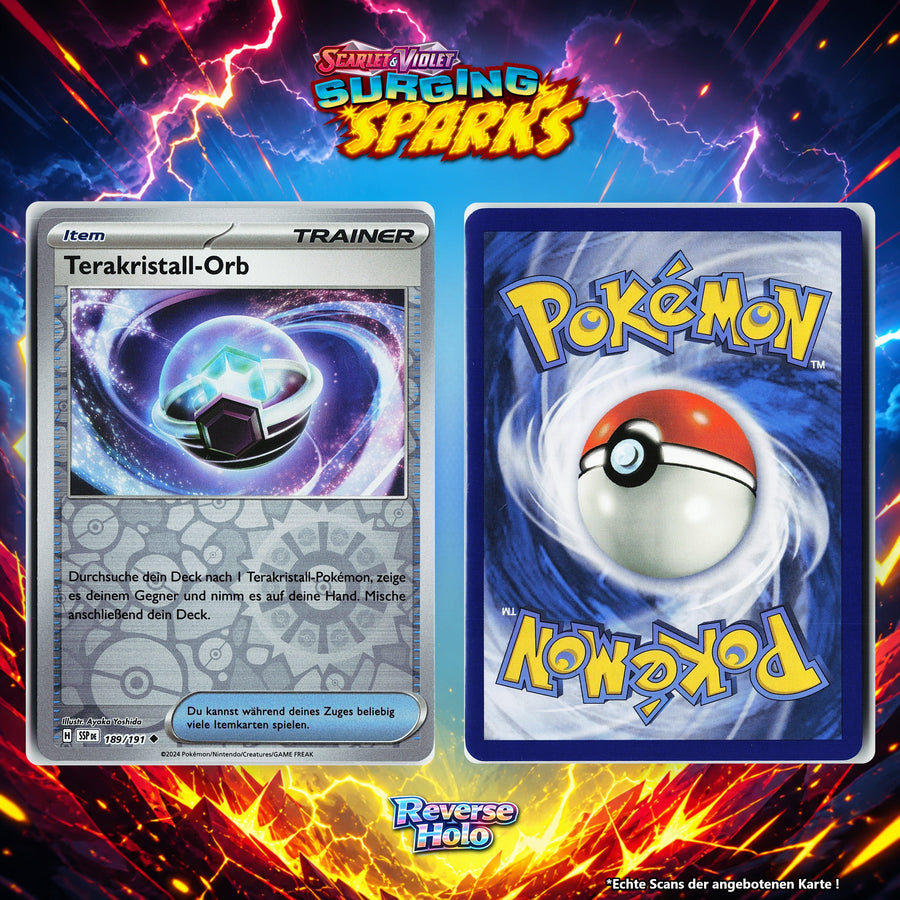 Terakristall Orb Reverse Holo Energy-Pattern SSP 189/191
