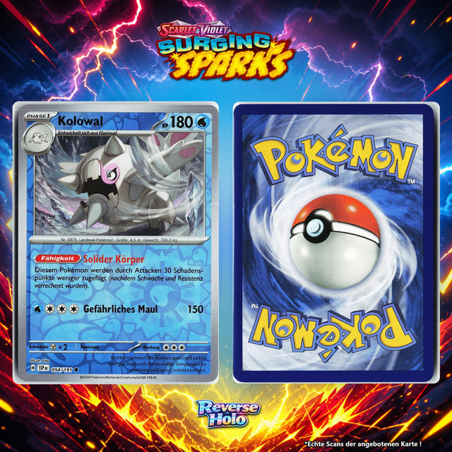 Kolowal Reverse Holo Energy-Pattern SSP 54/191