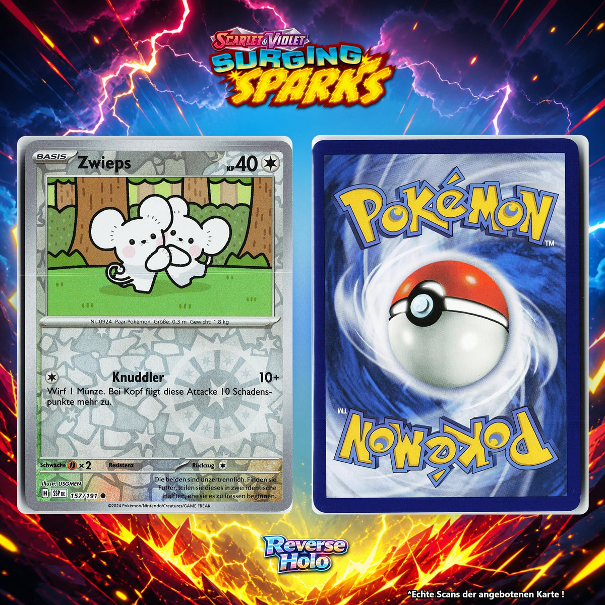 Zwieps Reverse Holo Energy-Pattern SSP 157/191