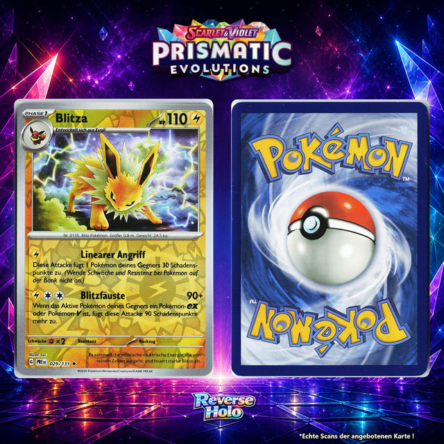 Blitza Reverse Holo Energy-Pattern PRE 29/131