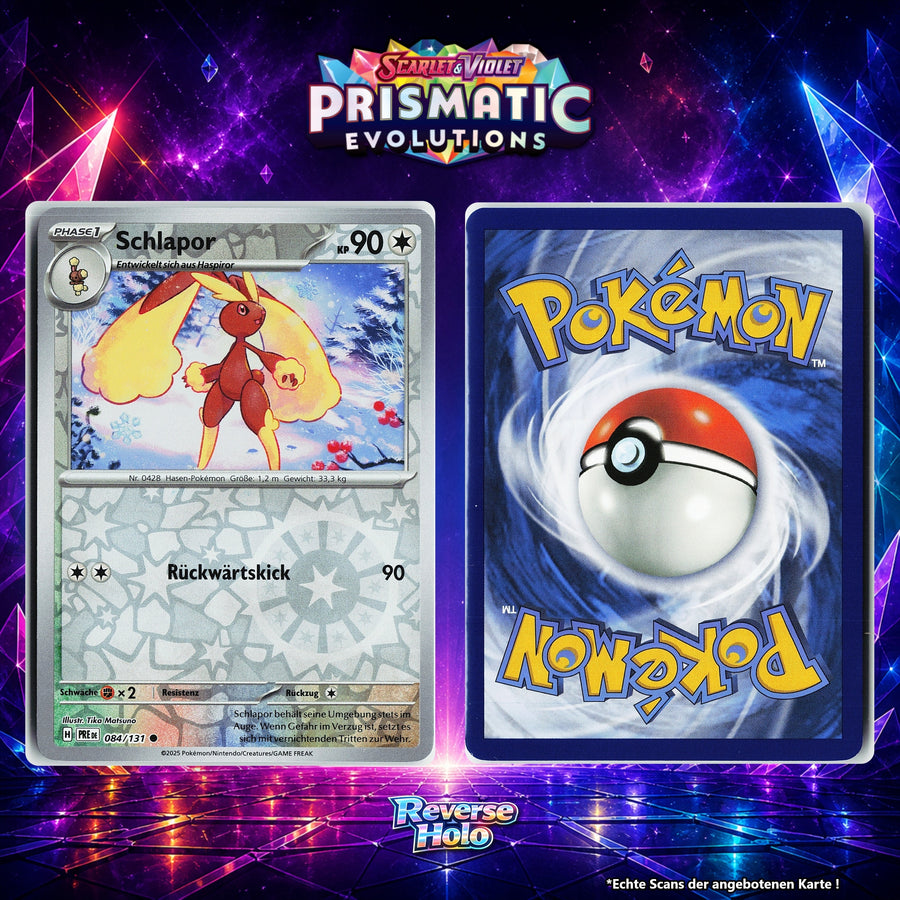 Schlapor Reverse Holo Energy-Pattern PRE 84/131