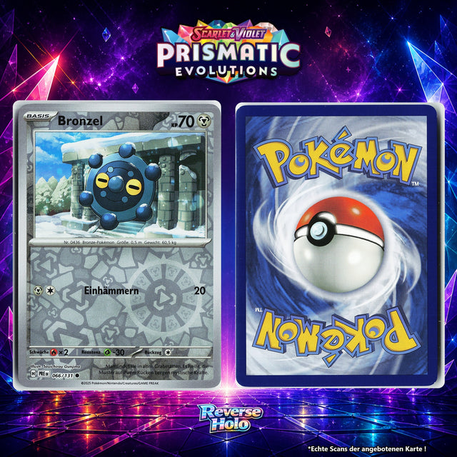 Bronzel Reverse Holo Energy-Pattern PRE 66/131