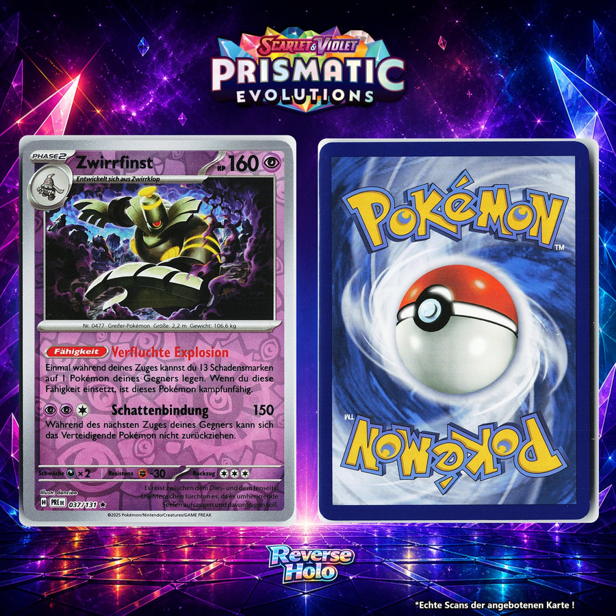 Zwirrfinst Reverse Holo Energy-Pattern PRE 37/131