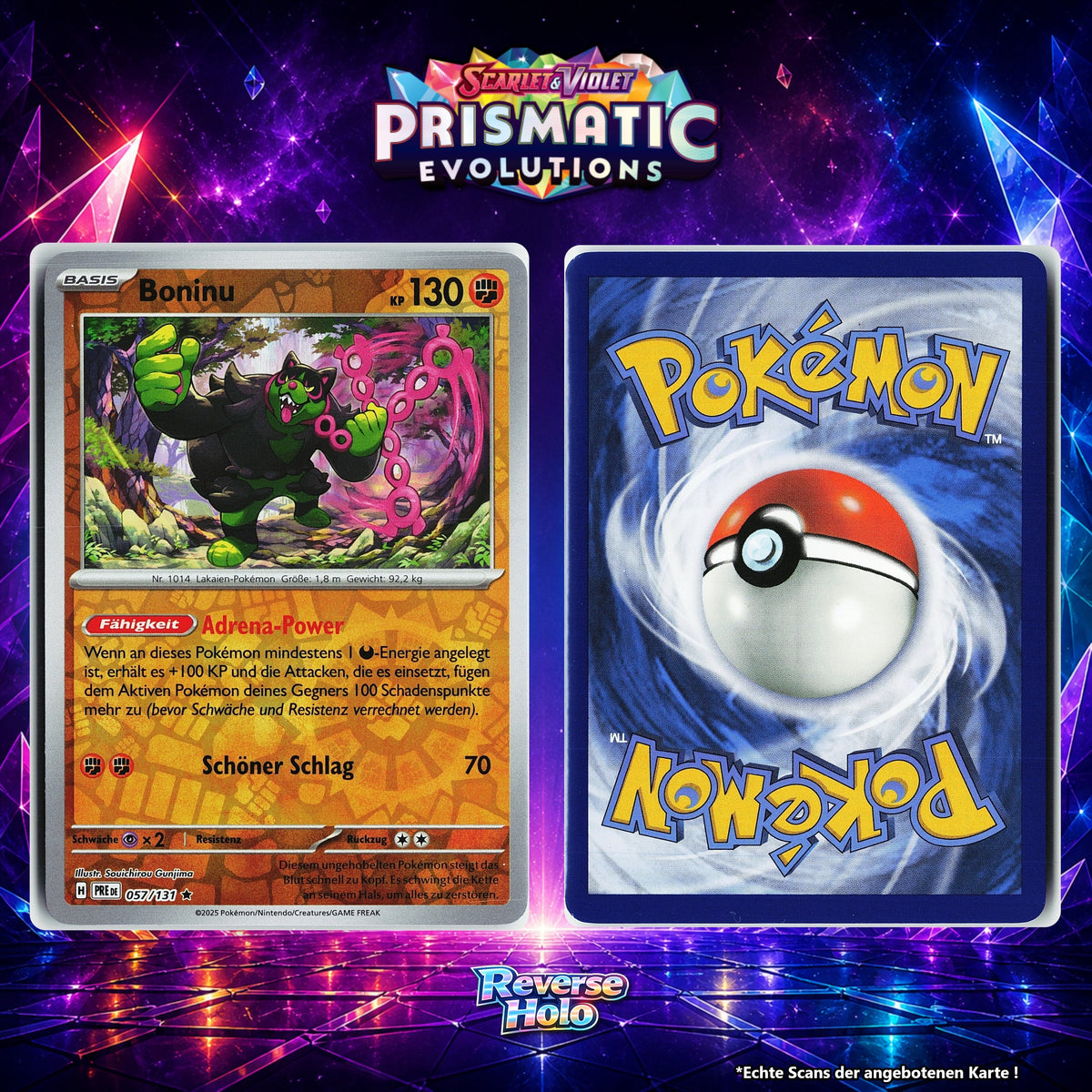 Boninu Reverse Holo Energy-Pattern PRE 57/131