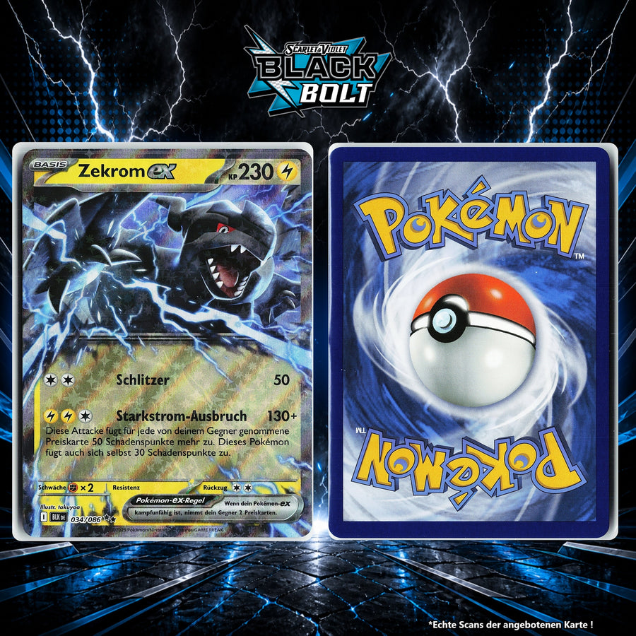 Zekrom ex Normal BLK 34/86