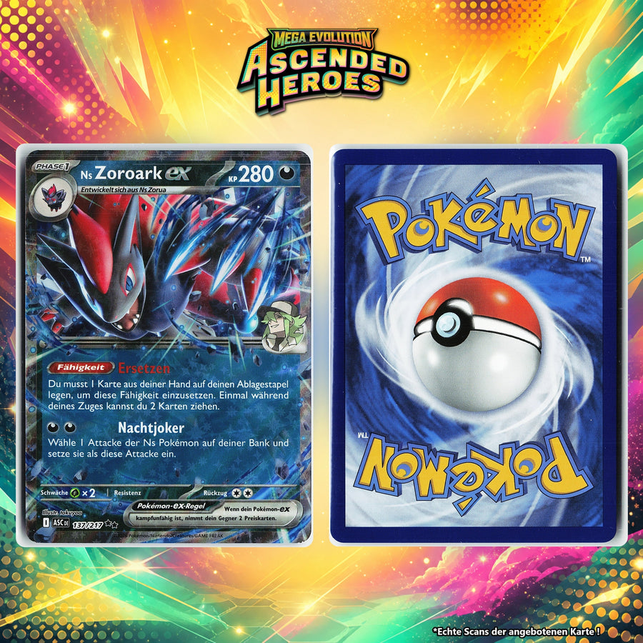 Ns Zoroark ex Normal ASC 137/217