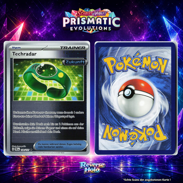 Techradar Reverse Holo PRE 130/131