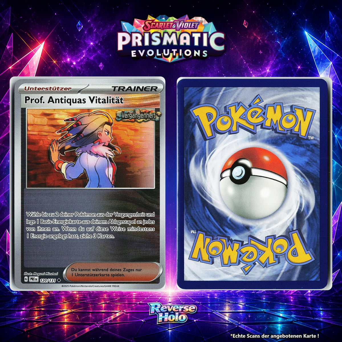 Prof. Antiquas Vitalität Reverse Holo PRE 120/131