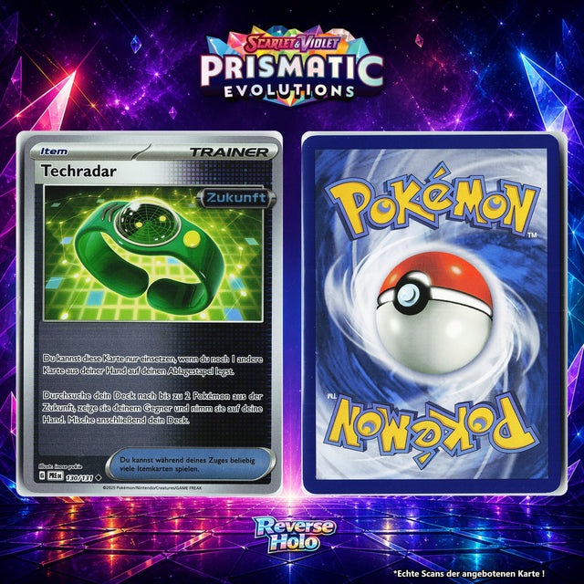Techradar Reverse Holo PRE 130/131