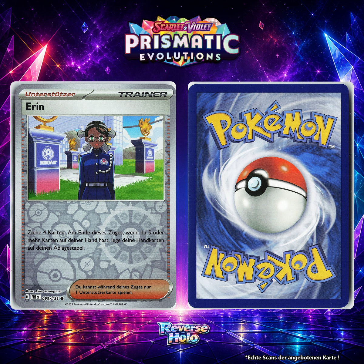 Erin Reverse Holo Energy-Pattern PRE 93/131
