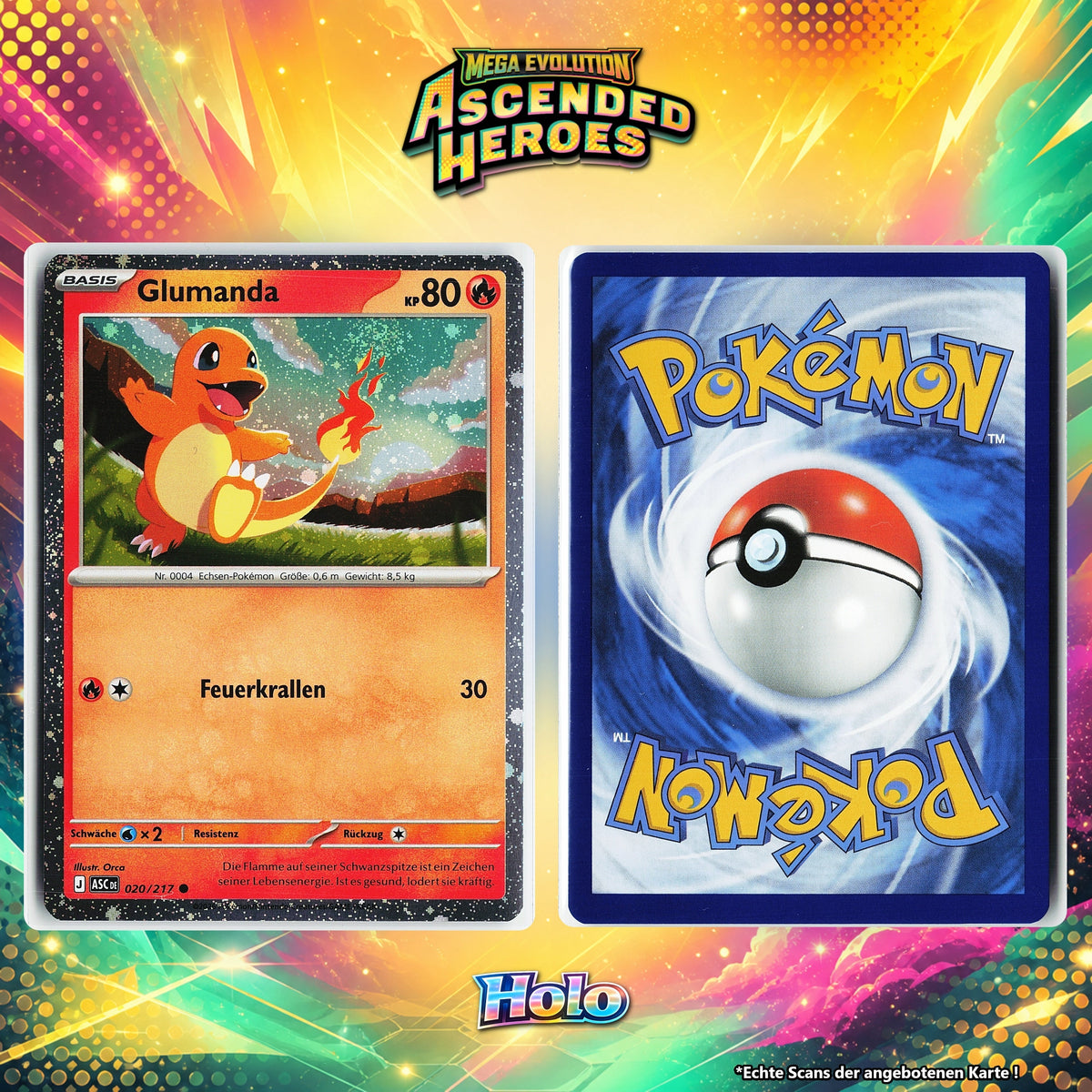 Glumanda Holo Cosmos ASC 20/217