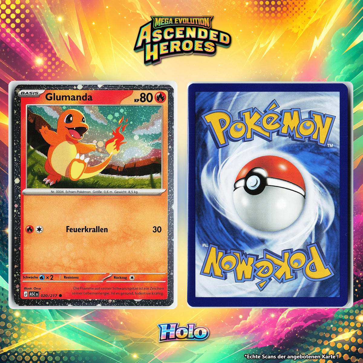 Glumanda Holo Cosmos ASC 20/217