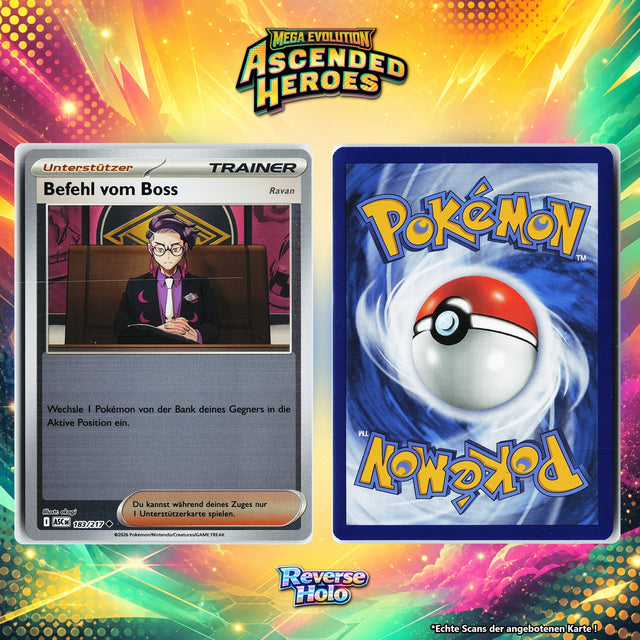 Befehl vom Boss Reverse Holo ASC 183/217