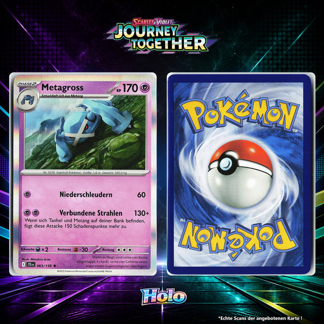 Metagross Holo JTG 63/159