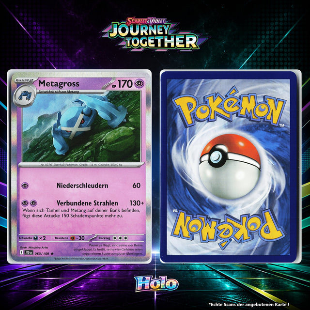 Metagross Holo JTG 63/159