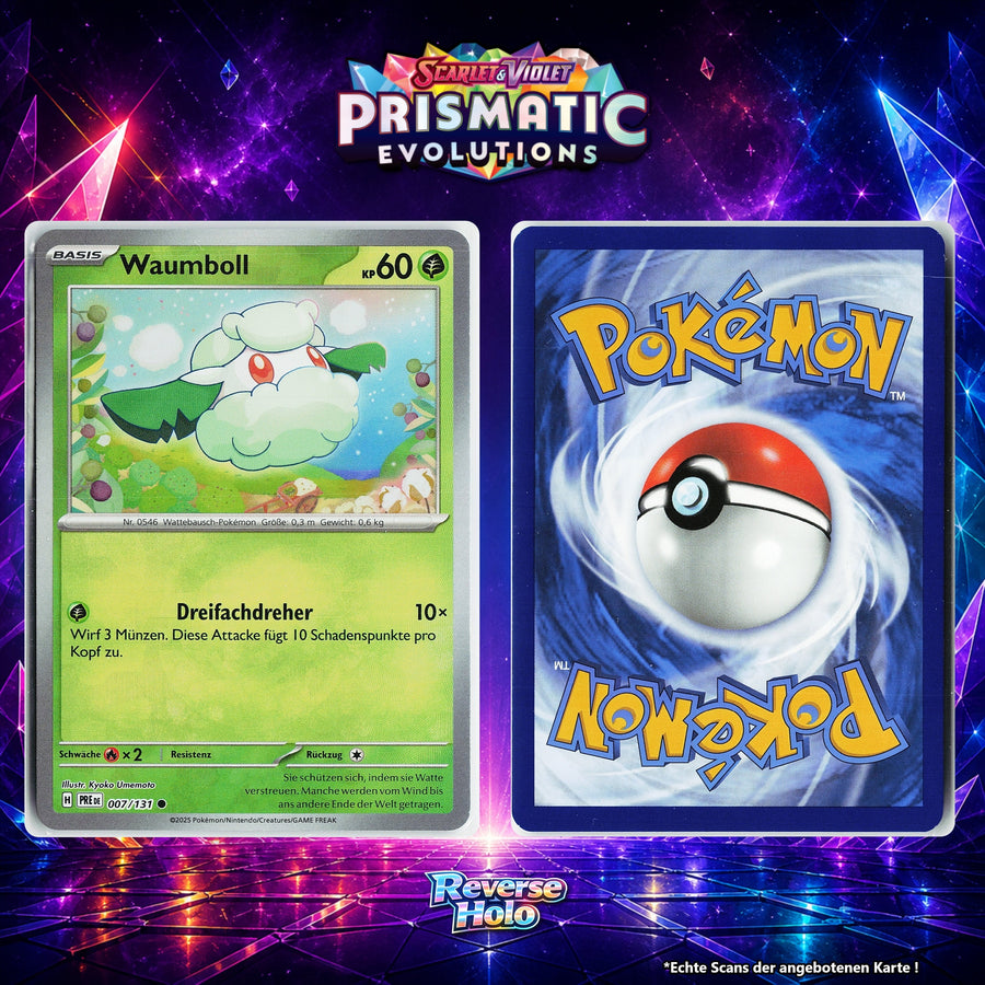 Waumboll Reverse Holo Masterball PRE 7/131