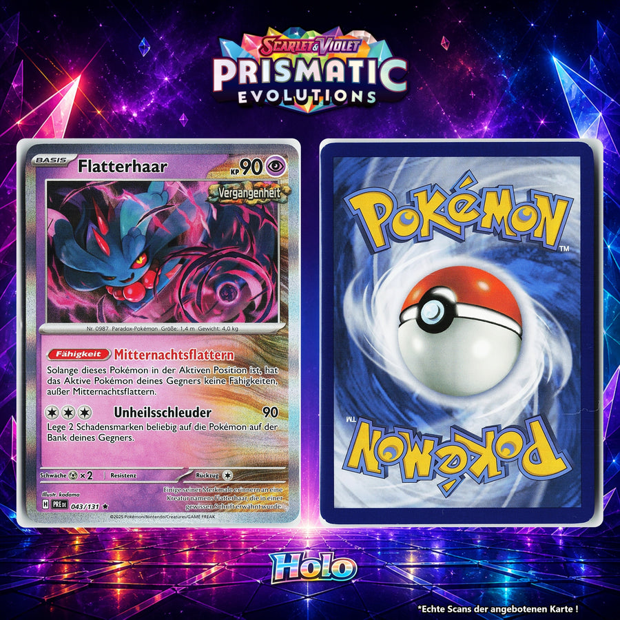 Flatterhaar Holo PRE 43/131
