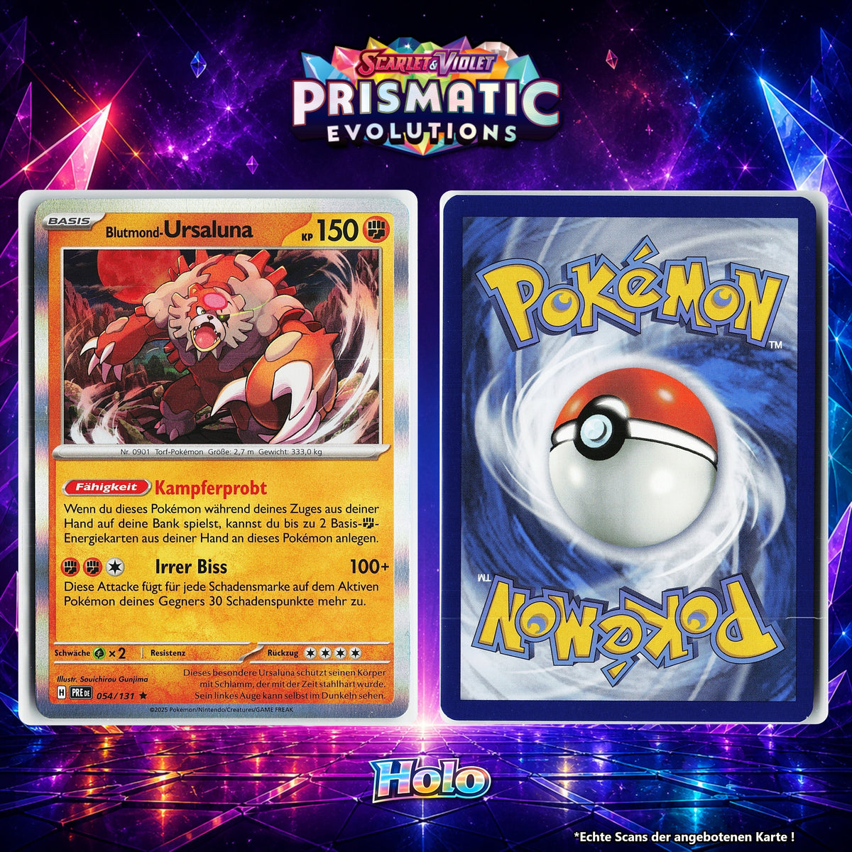 Blutmond Ursaluna Holo PRE 54/131