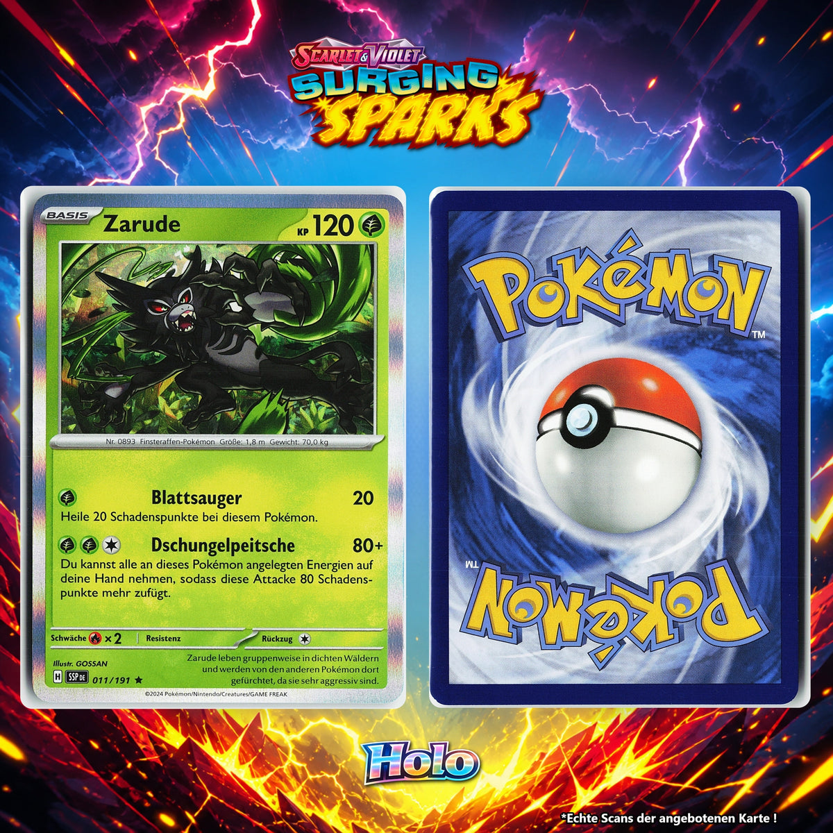 Zarude Holo SSP 11/191