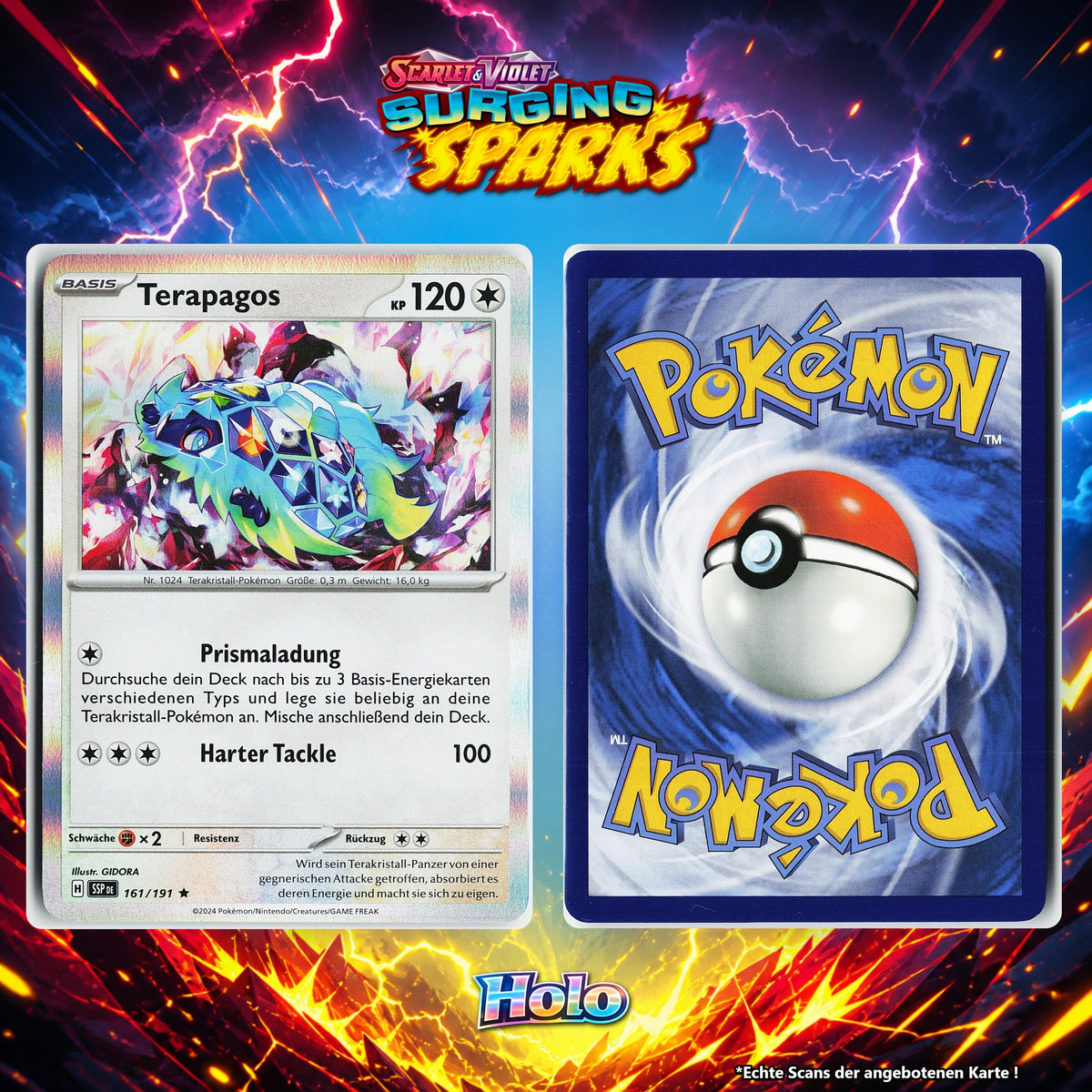 Terapagos Holo SSP 161/191