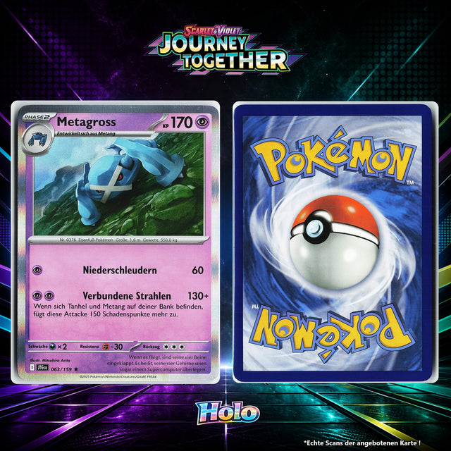 Metagross Holo JTG 63/159