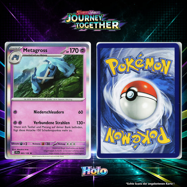 Metagross Holo JTG 63/159