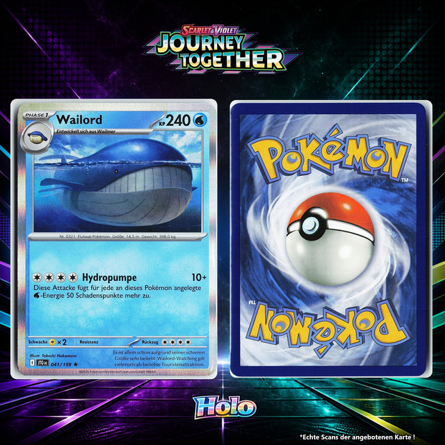 Wailord Holo JTG 41/159