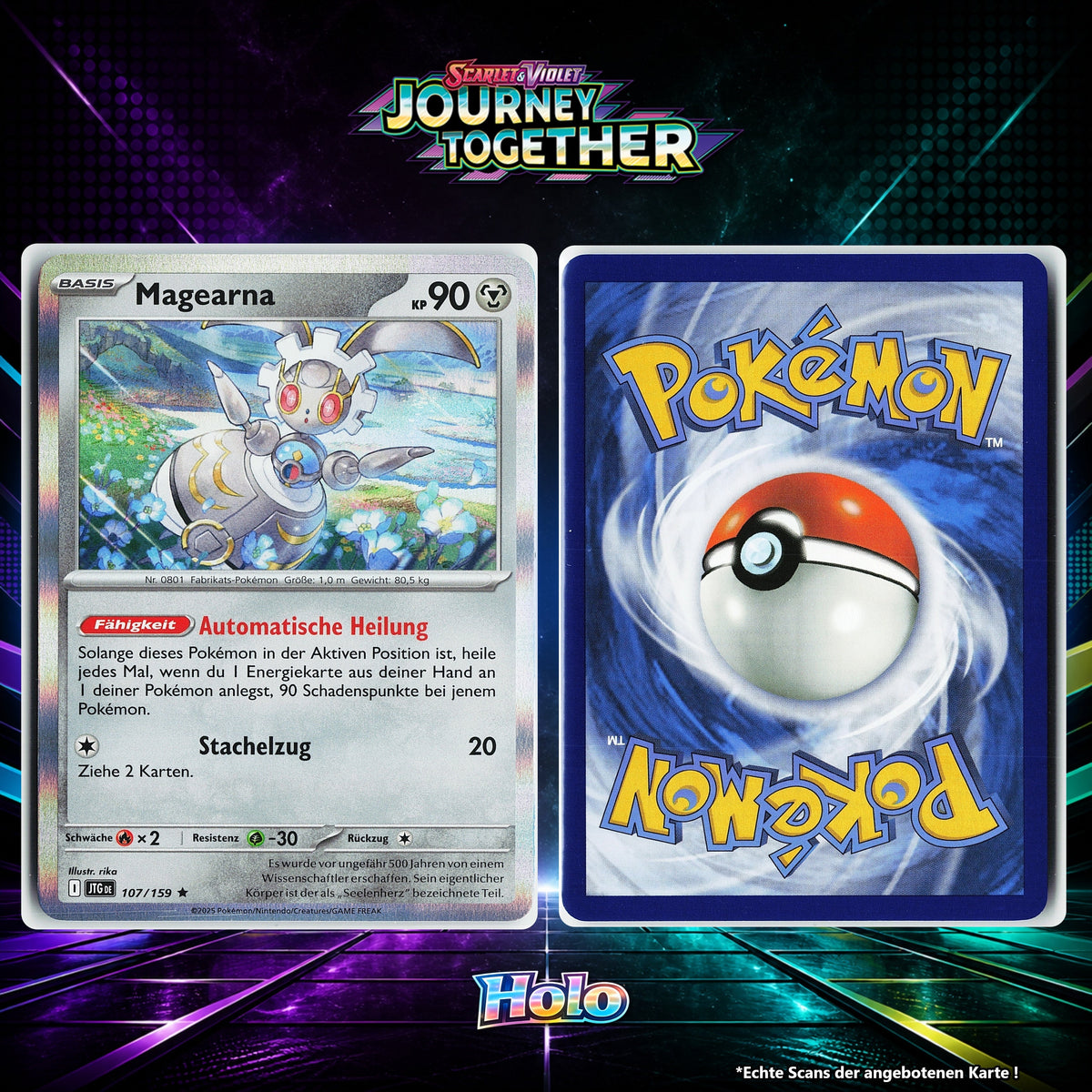 Magearna Holo JTG 107/159