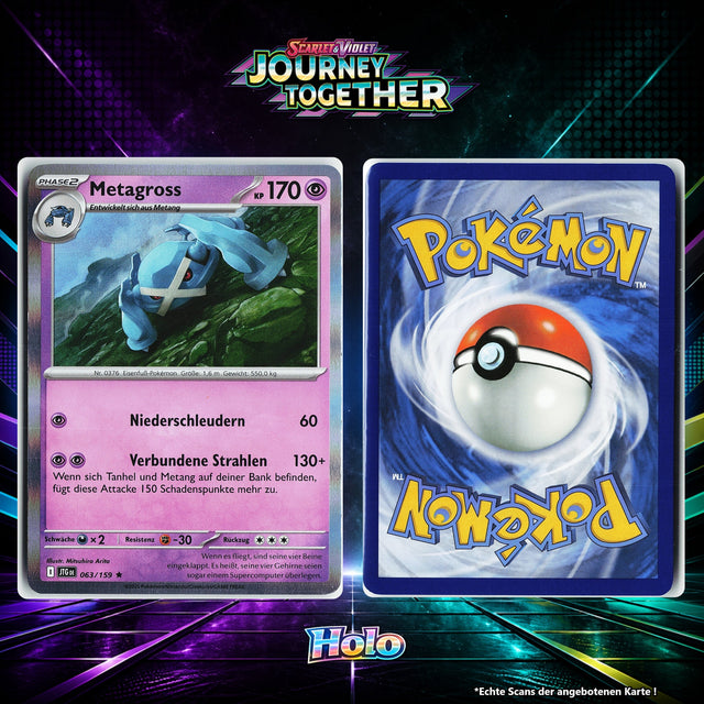 Metagross Holo JTG 63/159