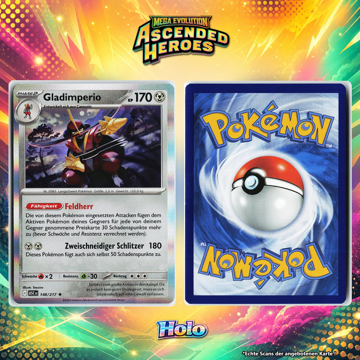 Gladimperio Holo ASC 148/217