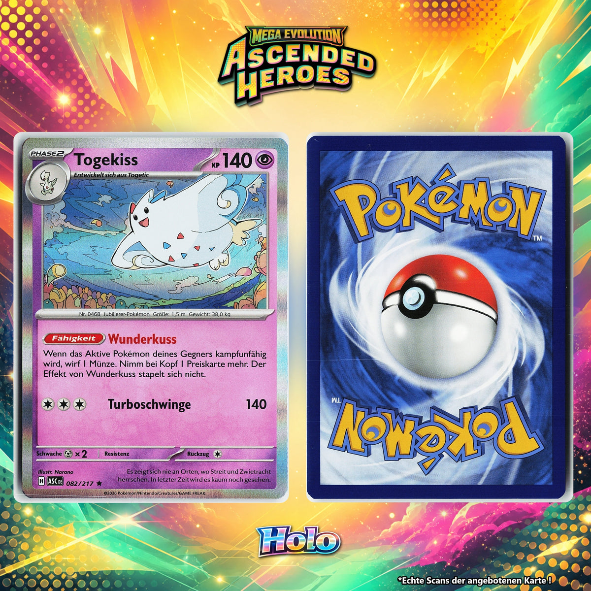 Togekiss Holo ASC 82/217