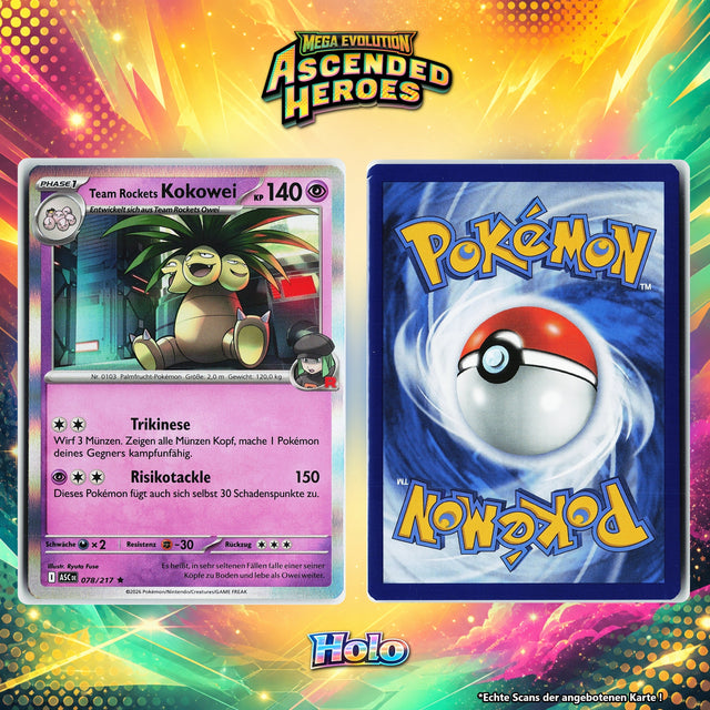 Team Rockets Kokowei Holo ASC 78/217