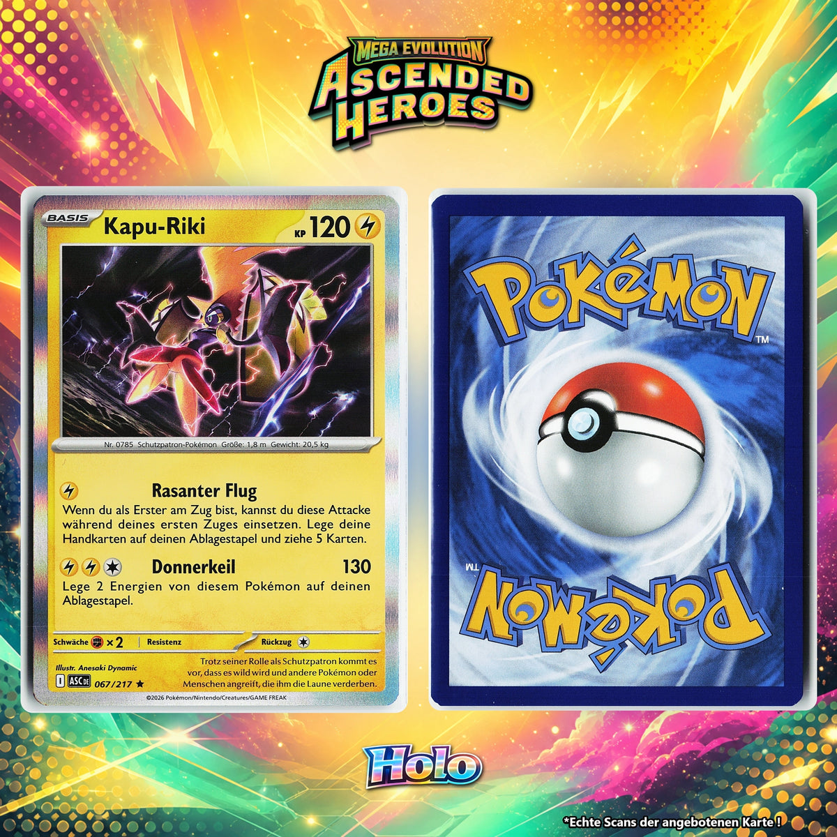 Kapu Riki Holo ASC 67/217