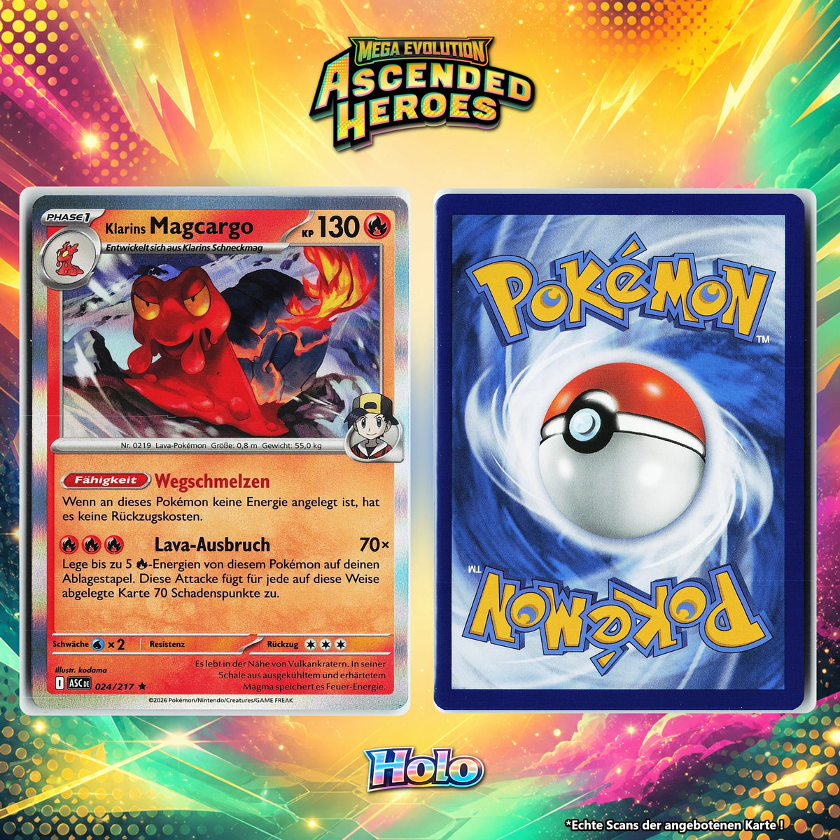 Klarins Magcargo Holo ASC 24/217