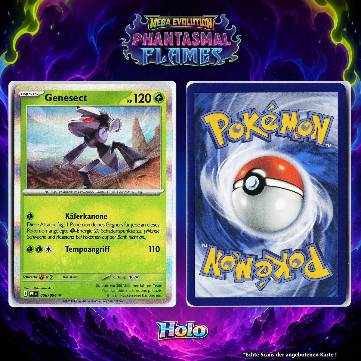 Genesect Holo PFL 8/94