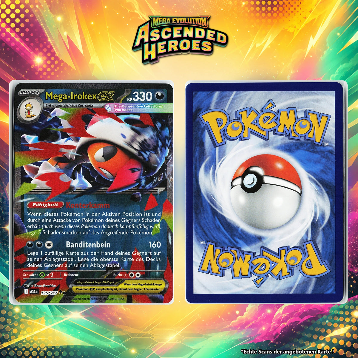 Mega Irokex ex Normal ASC 135/217