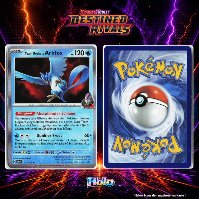 Team Rockets Arktos Holo DRI 51/182