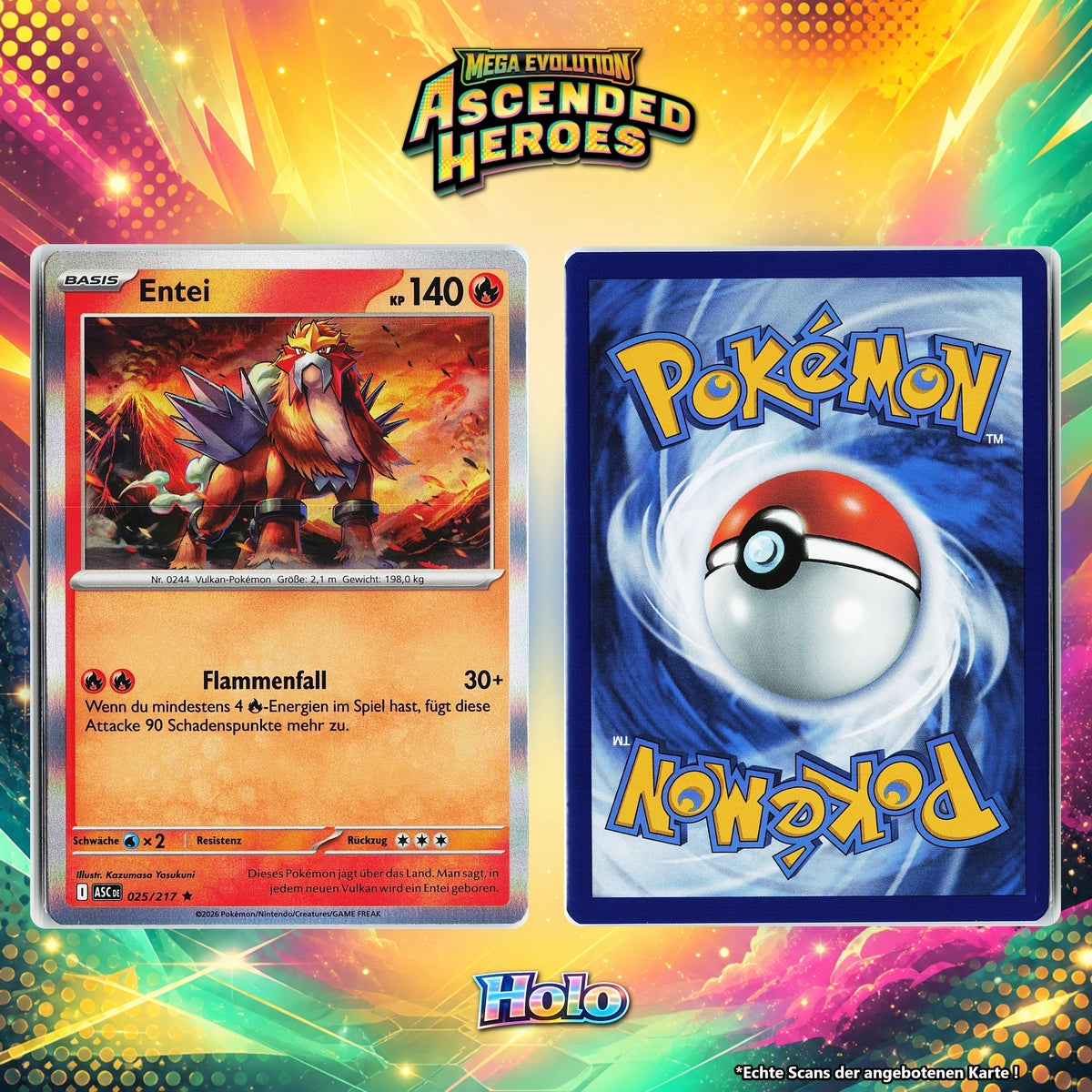 Entei Holo ASC 25/217