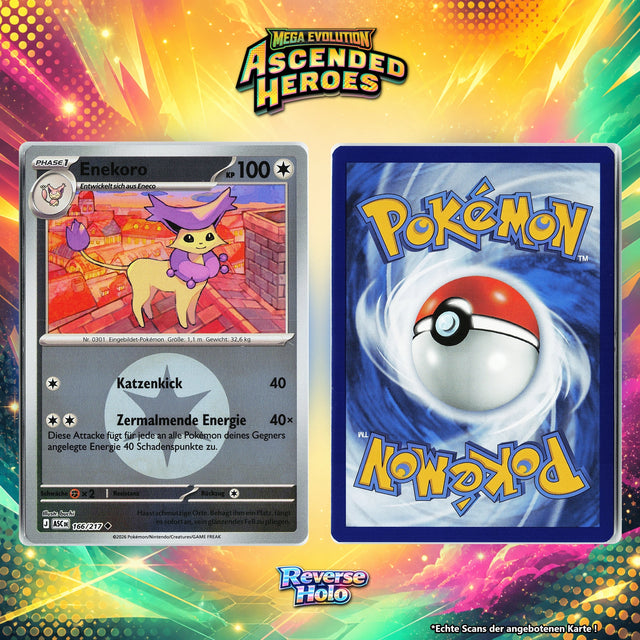 Enekoro Reverse Holo Energy-Pattern ASC 166/217