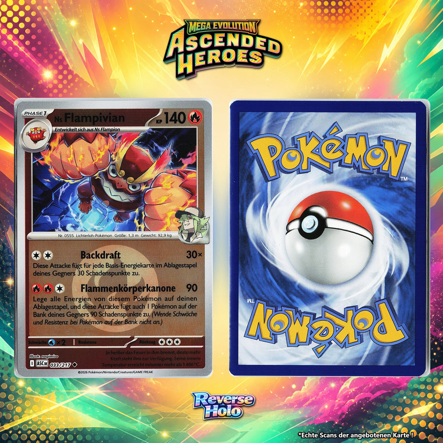Ns Flampivian Reverse Holo Energy-Pattern ASC 33/217